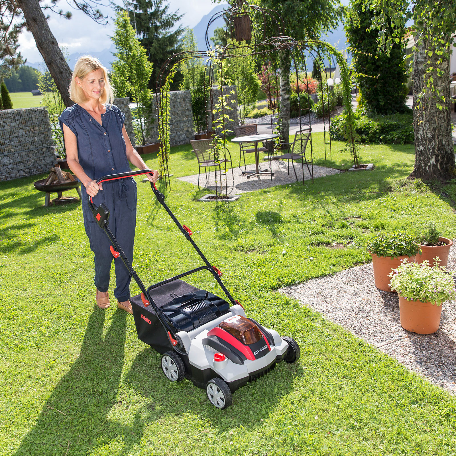 AL-KO  Akku-Vertikutierer 36V SF 4036 inkl Akku und Ladegerät Bild 8