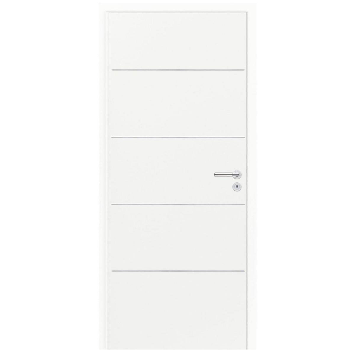 Classen Zimmer-Tür M.4 Weiß CPL 61 cm Anschlag rechts Bild 1