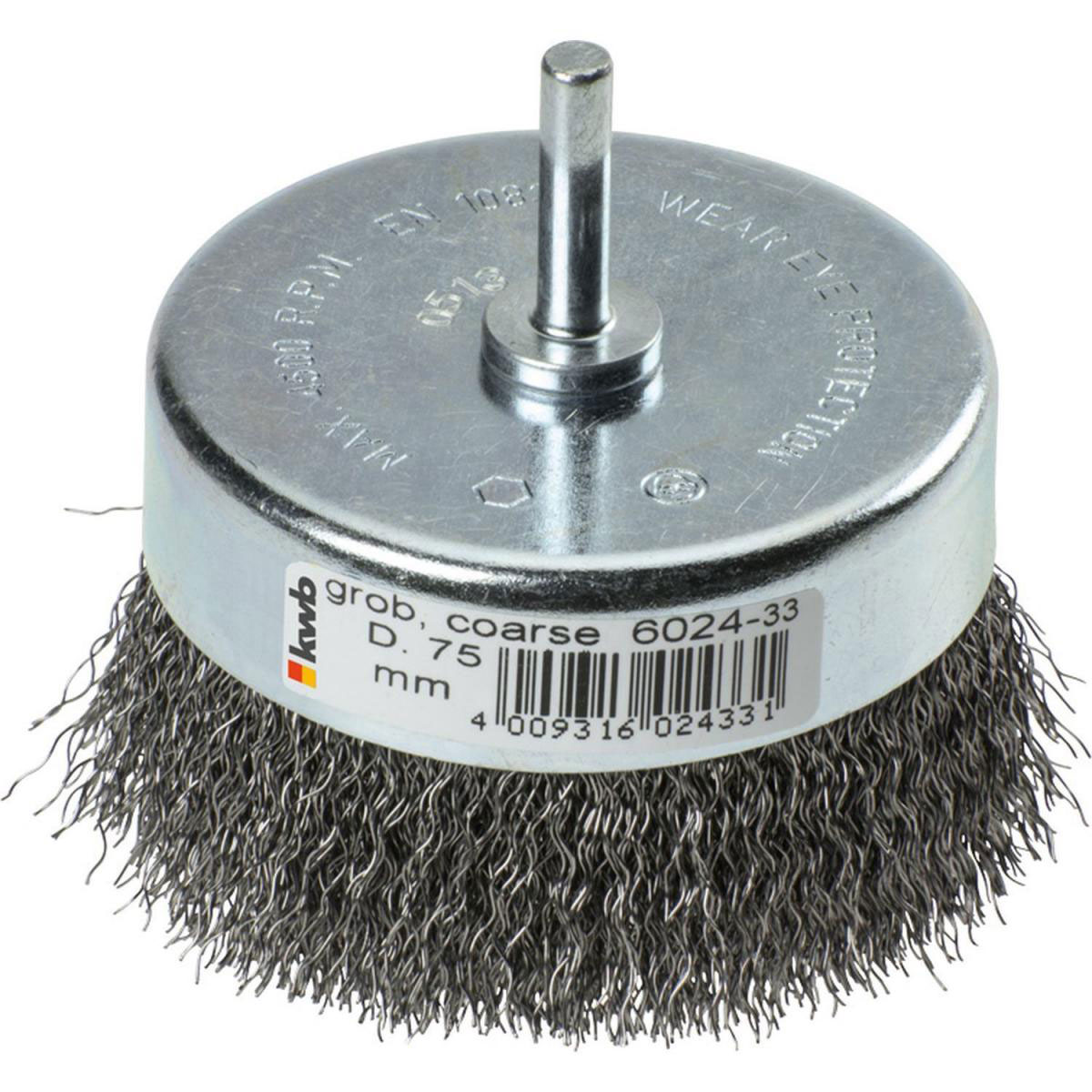 kwb  Topfbürsten für Einsatz mit Bohrmaschinen und Akkuschraubern