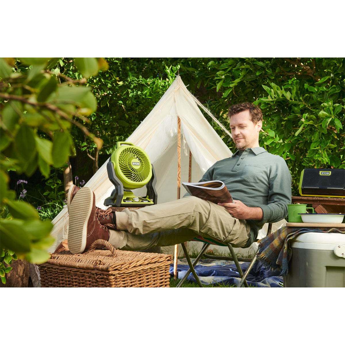 Ryobi  18V Akku-Ventilator RF18-0 solo Bild 3