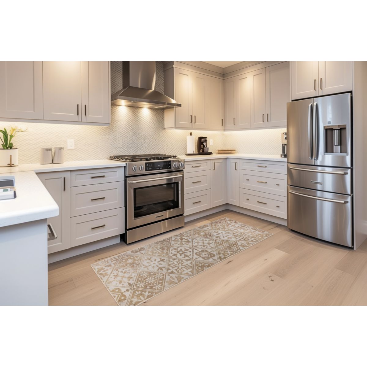 Pyron 725 Beige 60cm x 180cm Bild 3