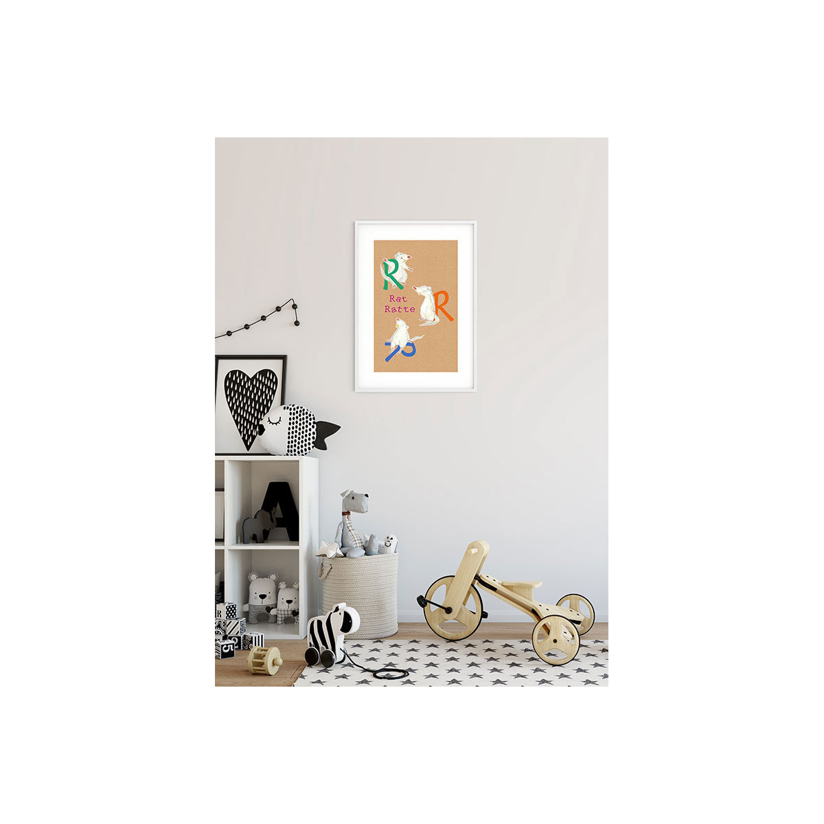 Komar  Wandbild ABC Animal R 40x50 cm Bild 4