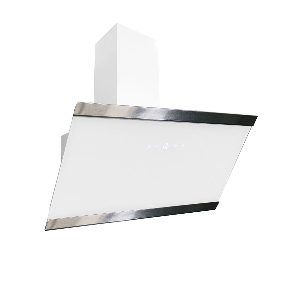 Respekta Schräghaube CH88090WA+ kopffrei 90 cm weiß Bild 2