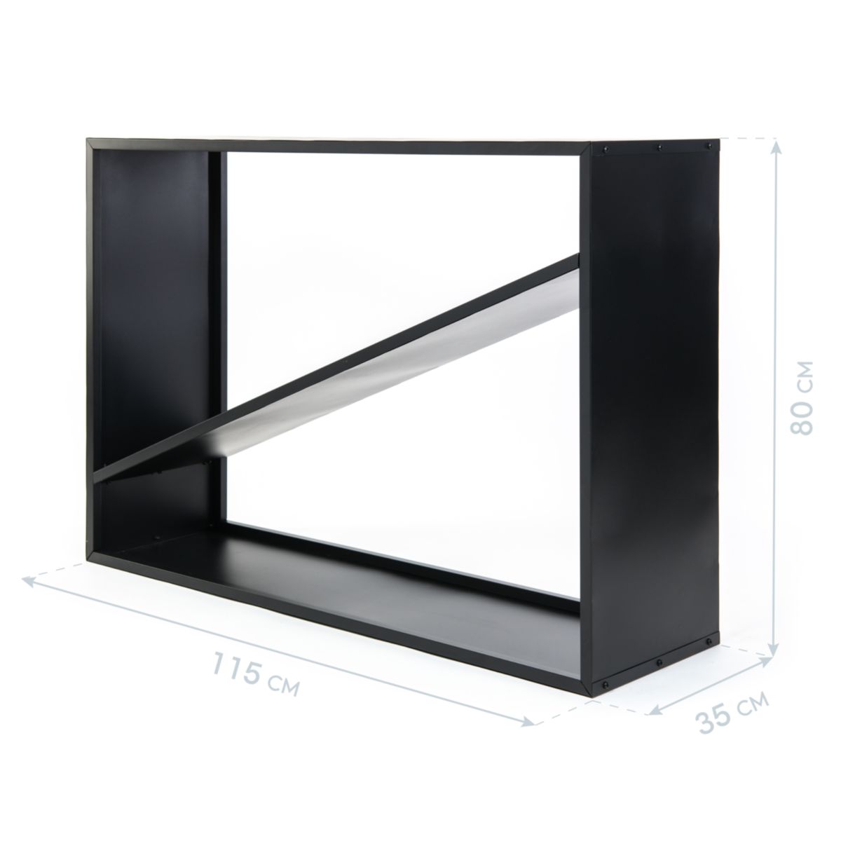 Westmann Kaminholzregal Hugo 35x115x80 cm Bild 8