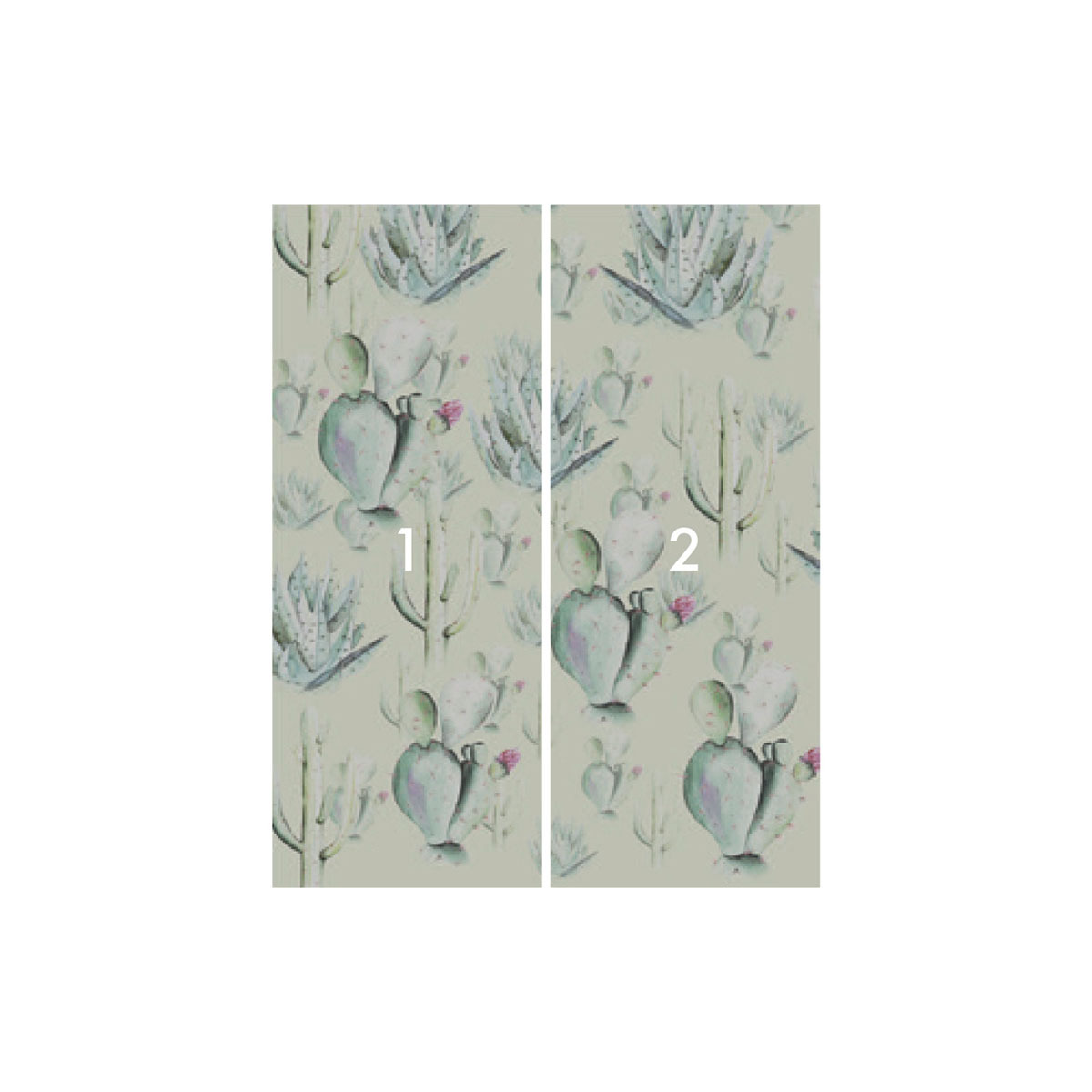 Komar  Vlies Fototapete Cactus Green 200x250 cm Bild 3