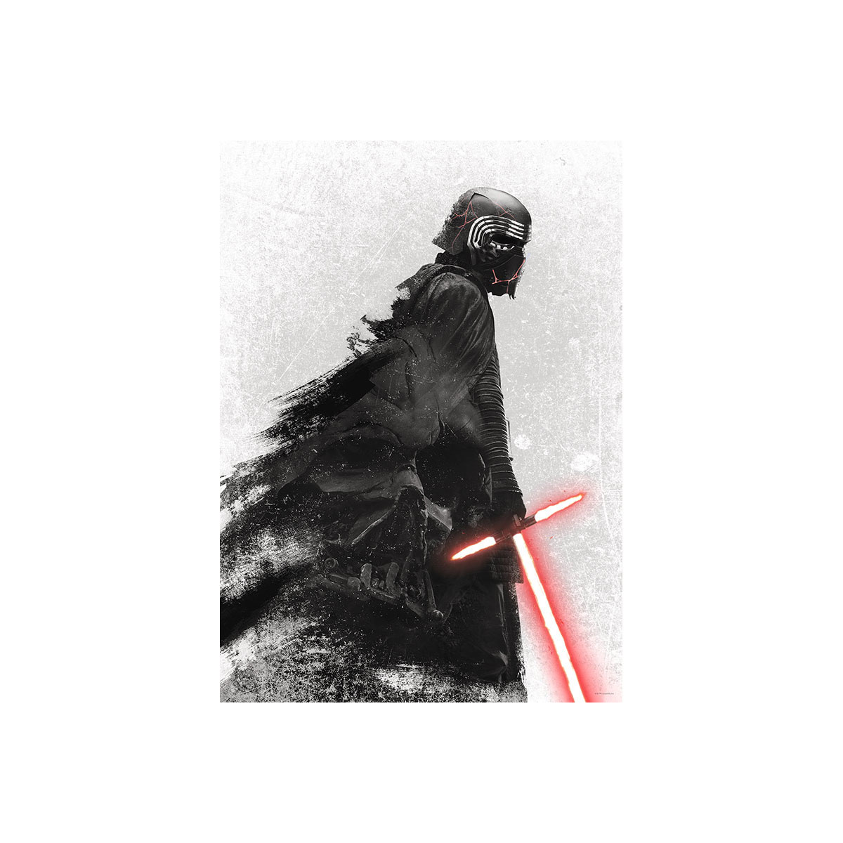 Komar  Wandbild Star Wars EP9 Kylo Vader Shadow 30x40 cm Bild 2