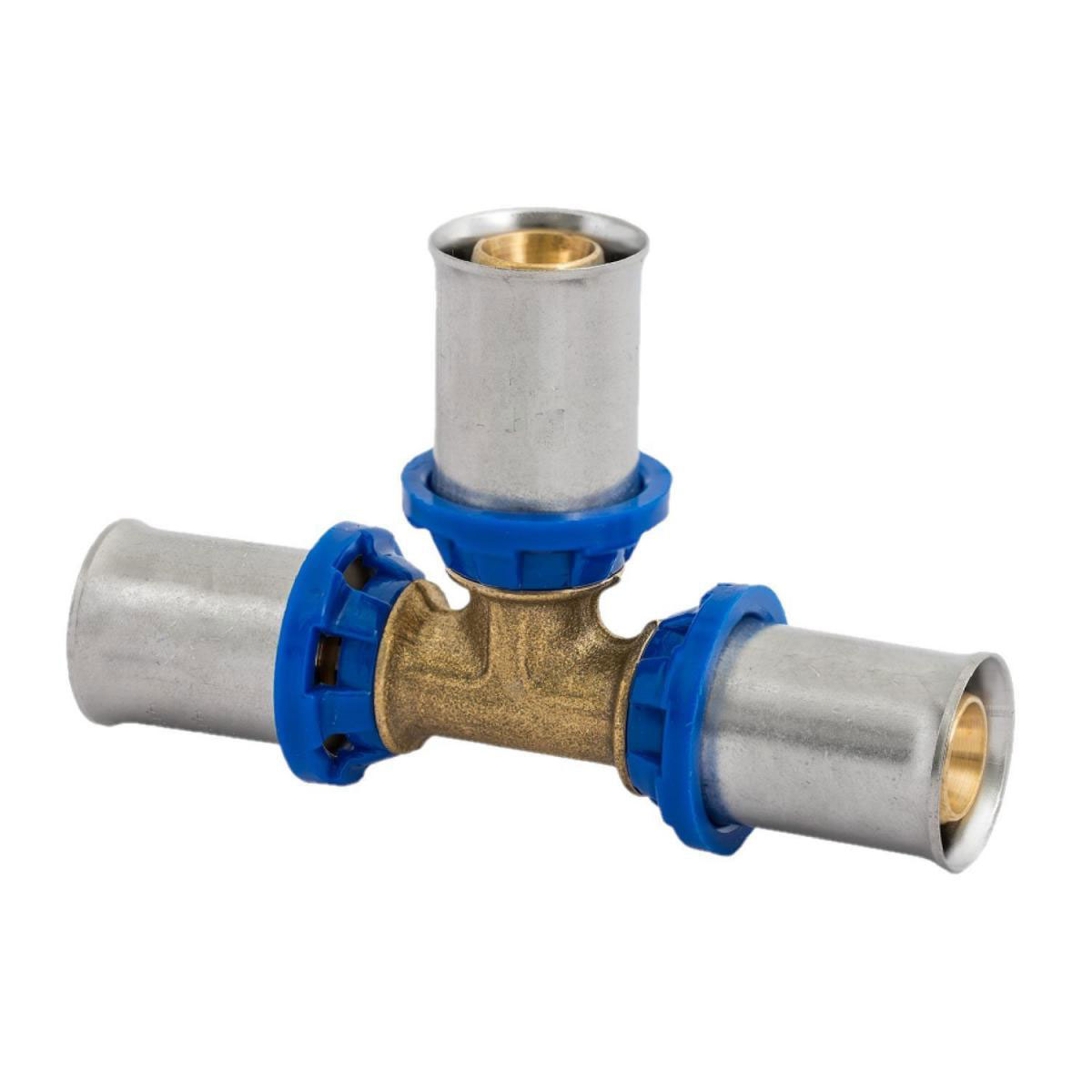 Kirchhoff T-Stück Pressfitting für Mehrschicht-Verbundrohr 16 mm