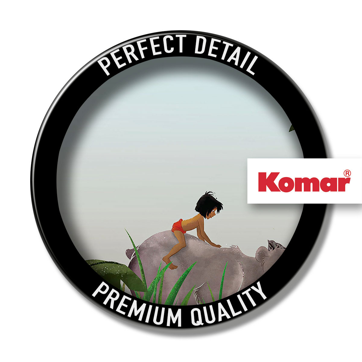 Komar  Vlies Fototapete Jungle Book 300x280 cm Bild 4