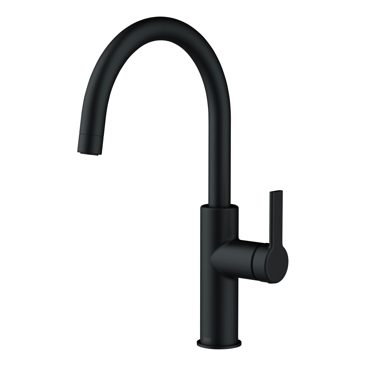 LENZ Spültischarmatur Anela Easy-Clean-Mischdüsesystem Schwarz Matt
