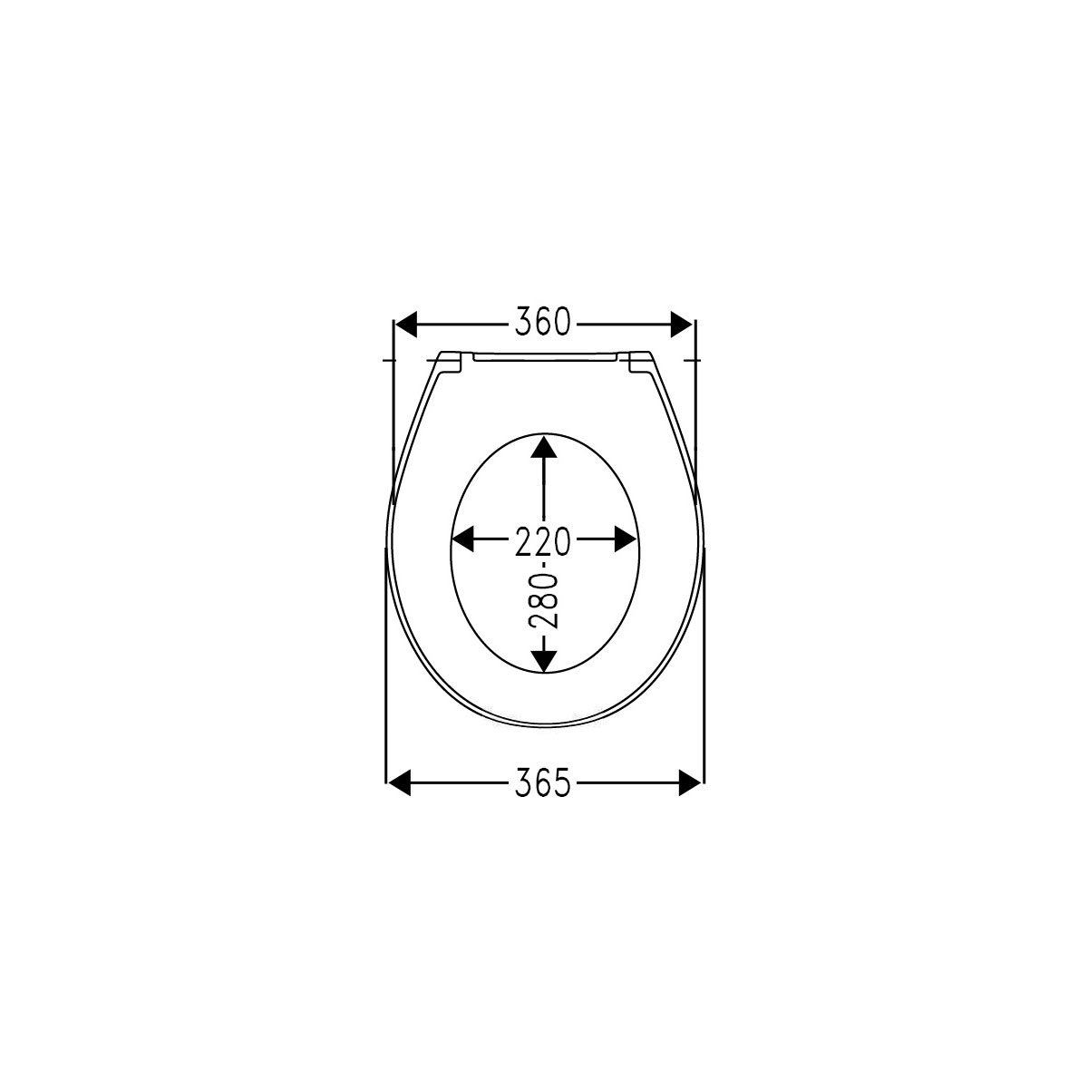 Cedo WC-Sitz Mojave weiß mit Soft-Close Bild 6