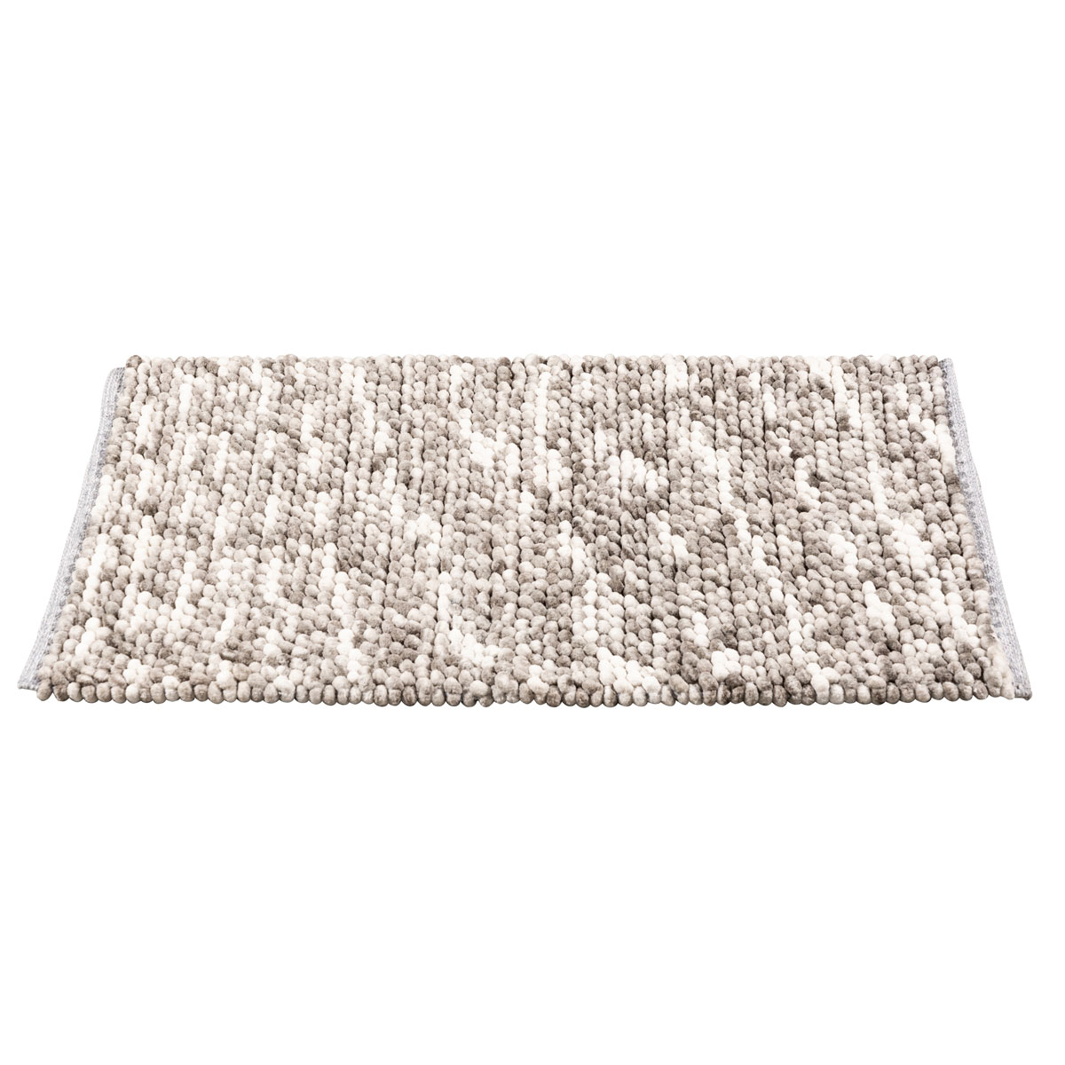 Wenko  Badteppich Urdu Taupe 60 x 90 cm Mit Melagne-Effekt Bild 2