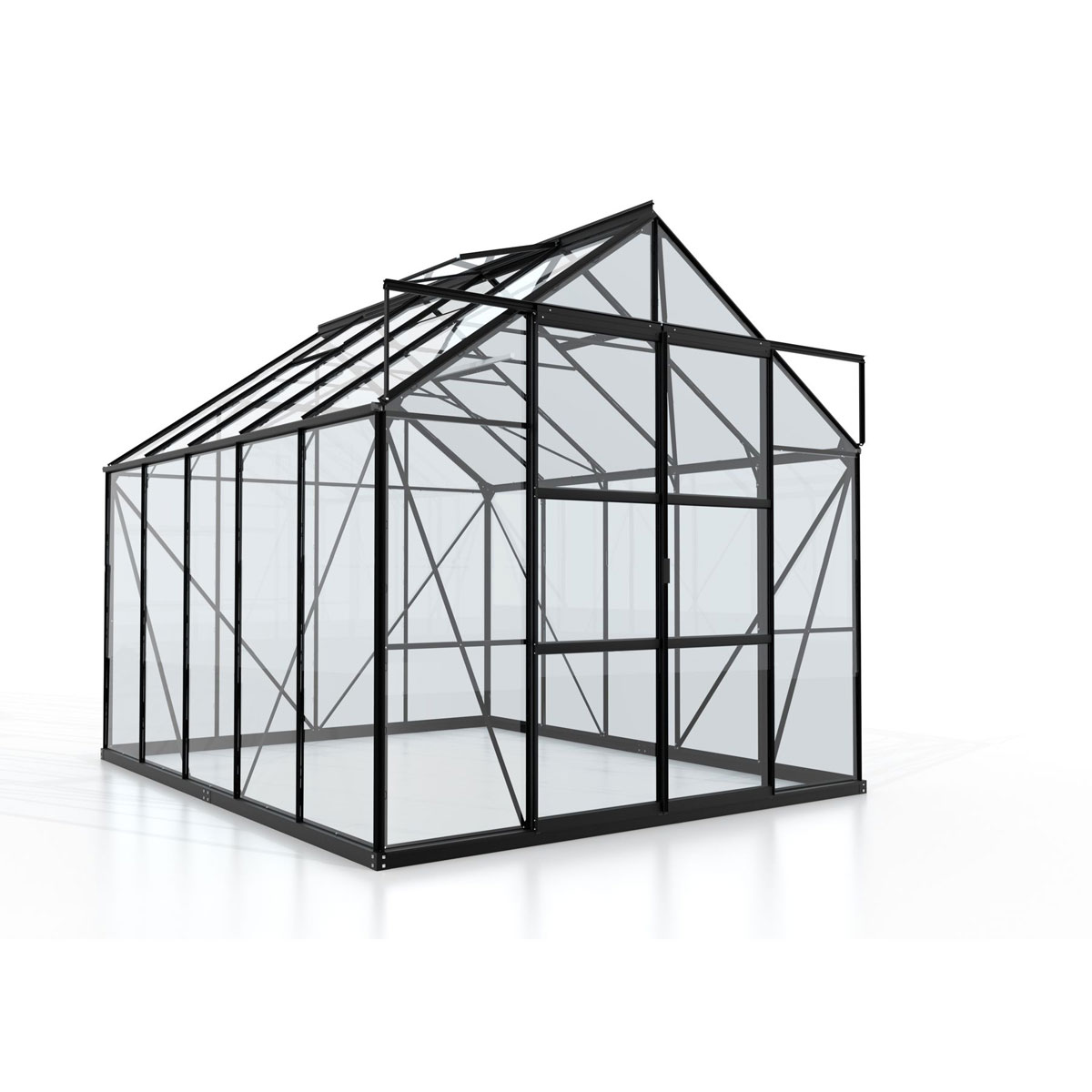 Vitavia Gewächshaus Uranus 8300 8,3m² schwarz