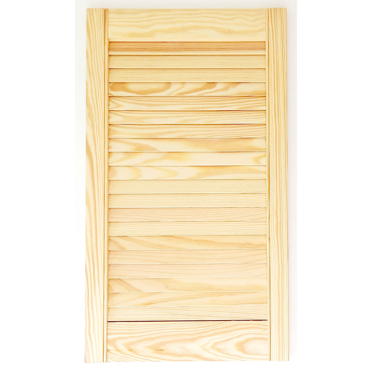 Lamellentür Kiefer natur 61,5 x 39,4 x 2 cm Bild 1