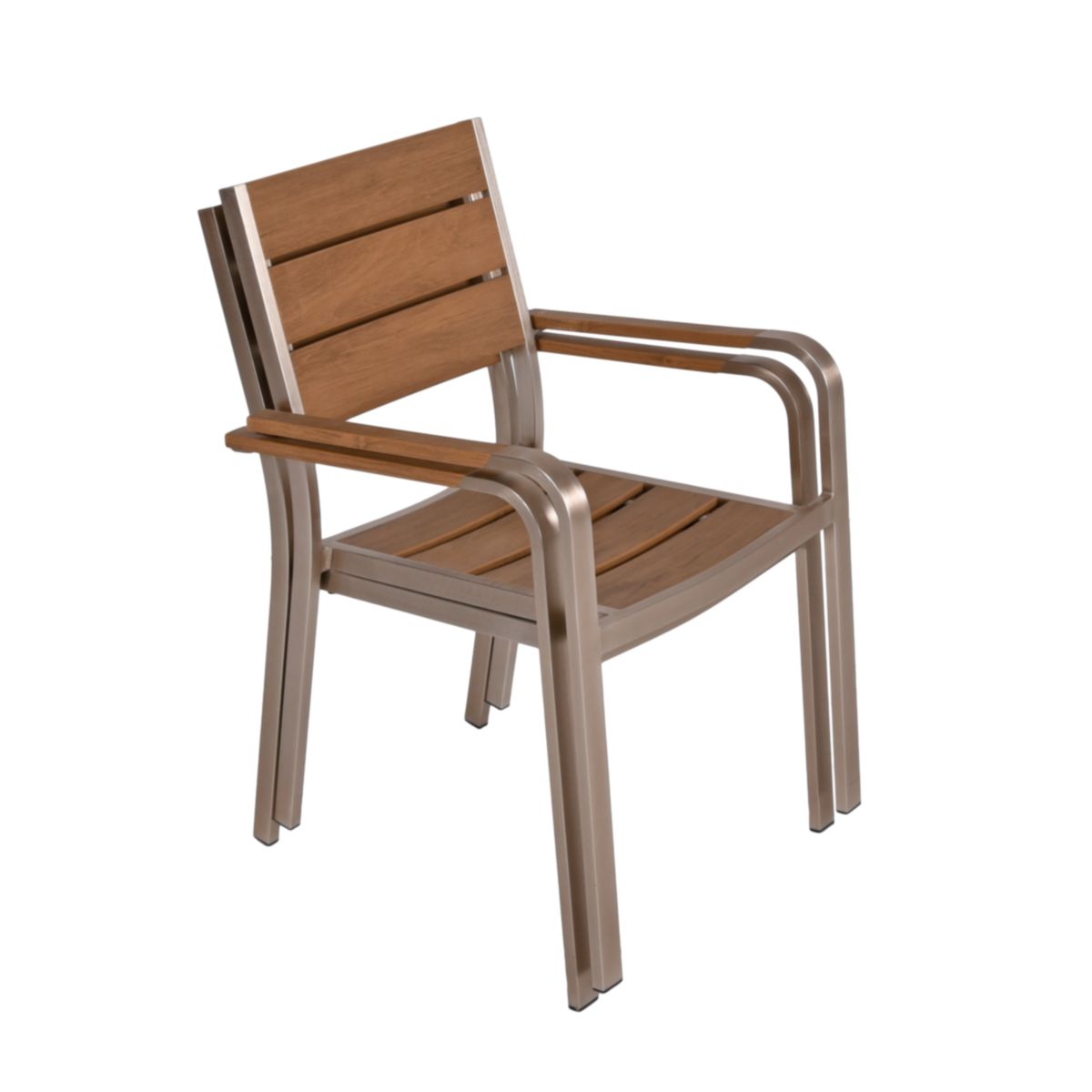 Garden Pleasure Tischgruppe FLORENCE, 9tlg. Aluminium, Polystyrol, Nonwood Bild 5