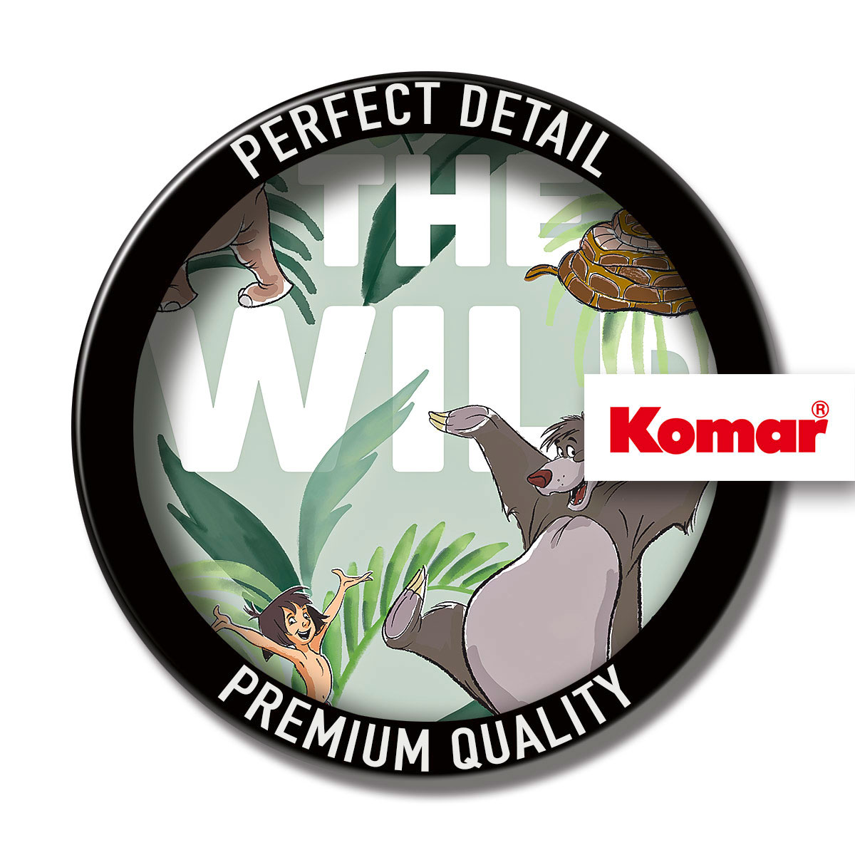 Komar  Wandbild Jungle Book Keep the Wild 50x70 cm Bild 3