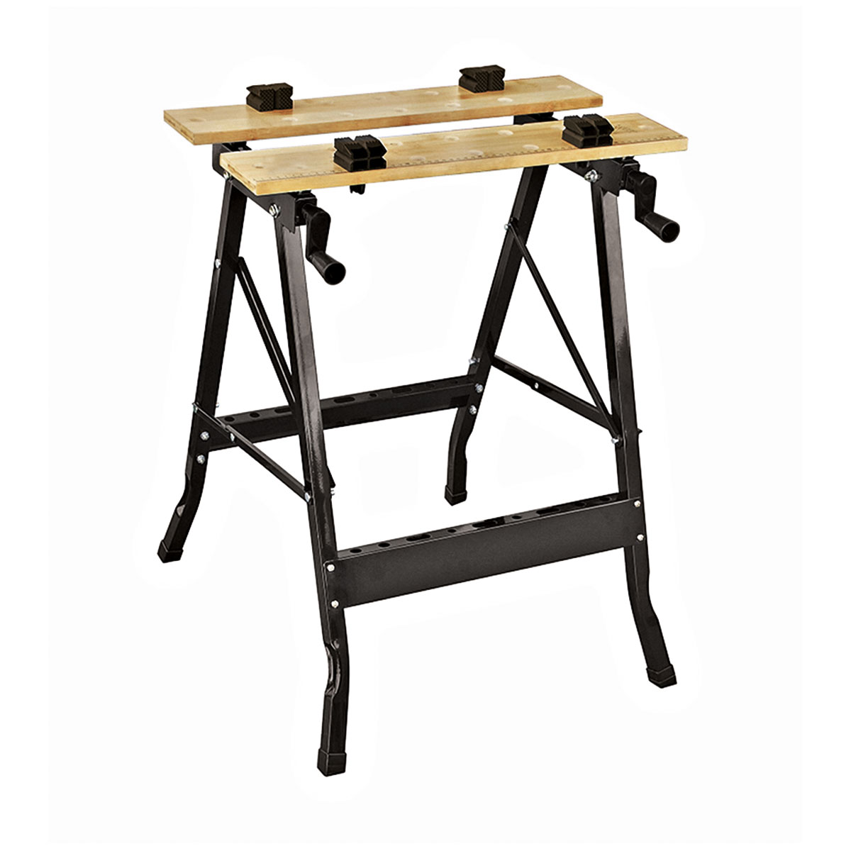 Burgmann Werk- und Spanntisch 60,5 x 76 x 63 cm schwarz