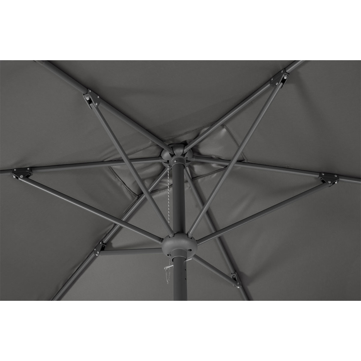 Schneider Schirme Sonnenschirm Tunis 270 x 150 cm Anthrazit Bild 3