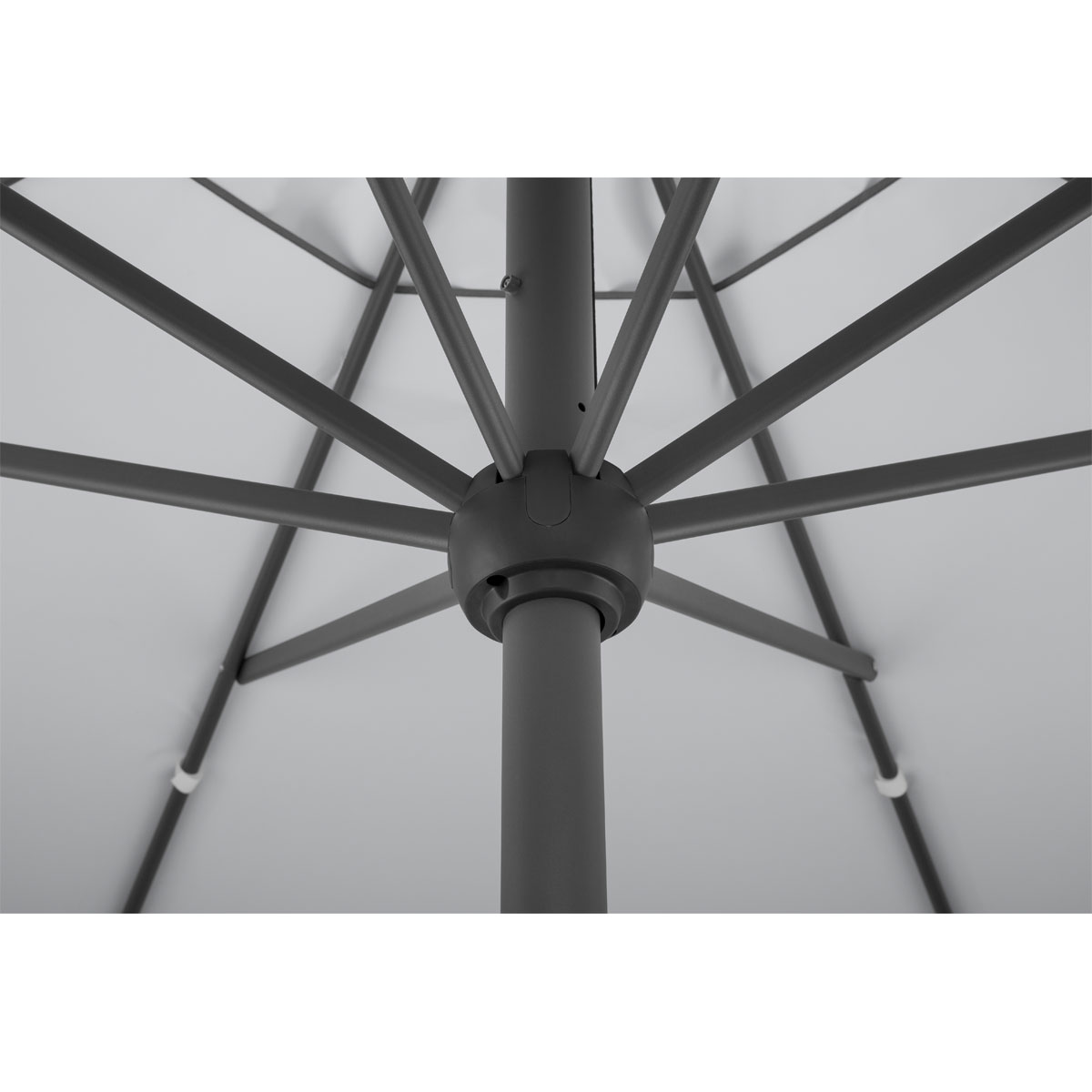 Schneider Schirme Sonnenschirm Adria Durchmesser 300 cm silbergrau Bild 6