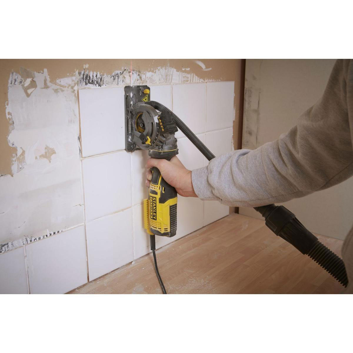 Stanley 650 Watt Kompakt-Handkreissäge im Koffer Bild 9