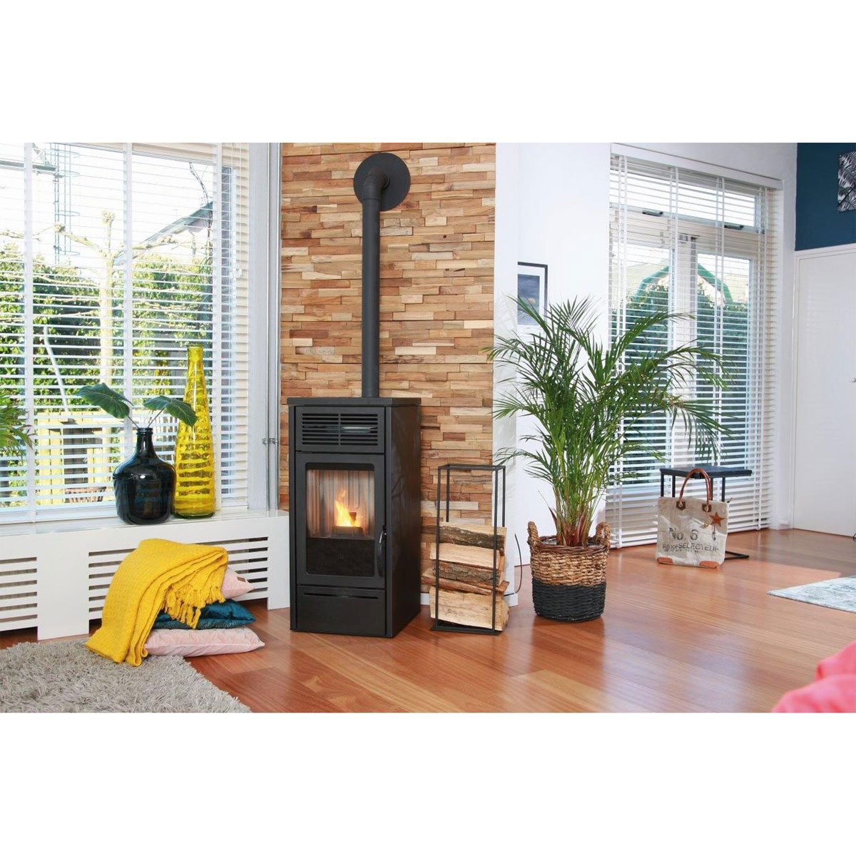 Indo FSC Teak Paneel 10 Stück 500 x 200 x 10-20 mm Bild 4