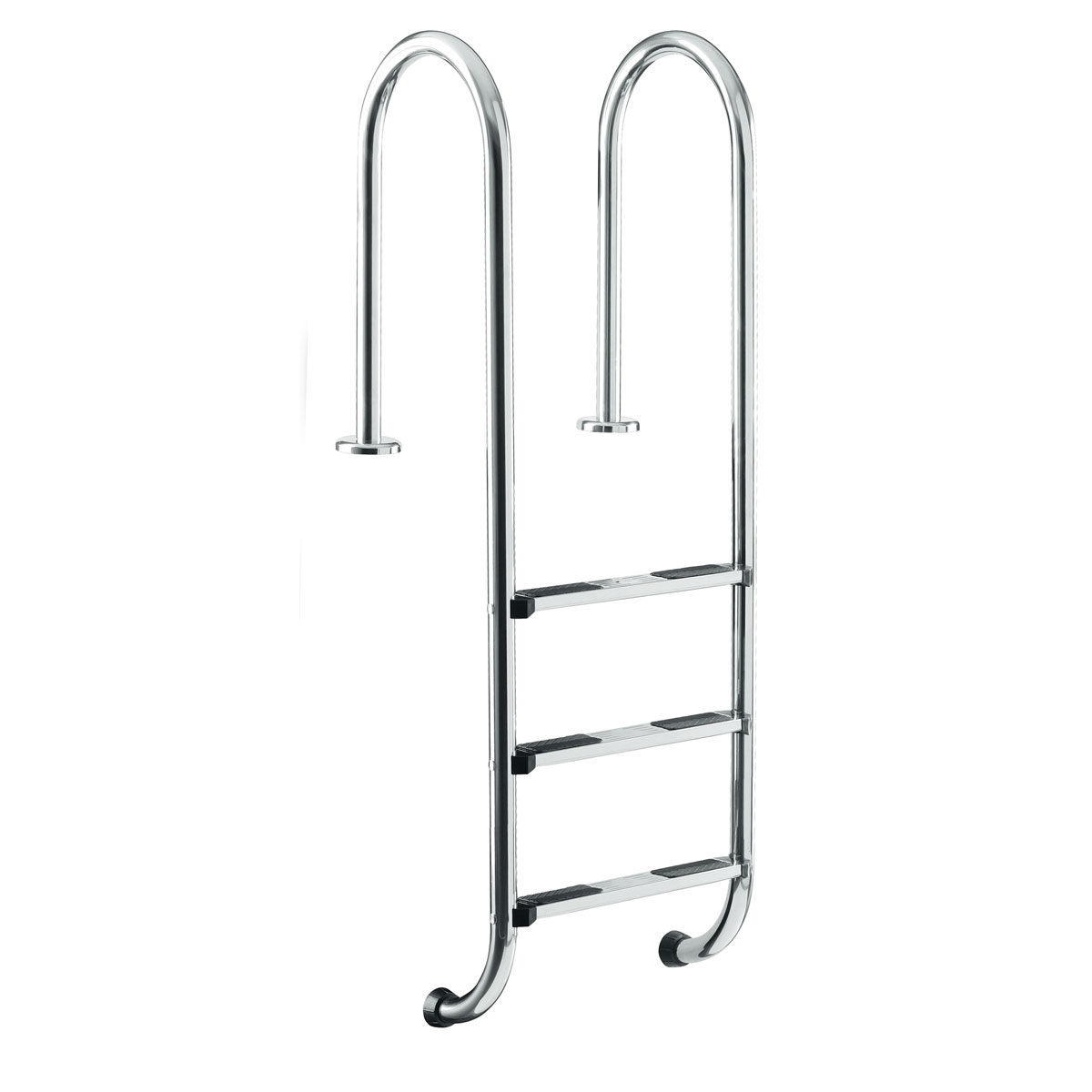 Tiefbeckenleiter eng Beckentiefe 120 cm 3 Stufen