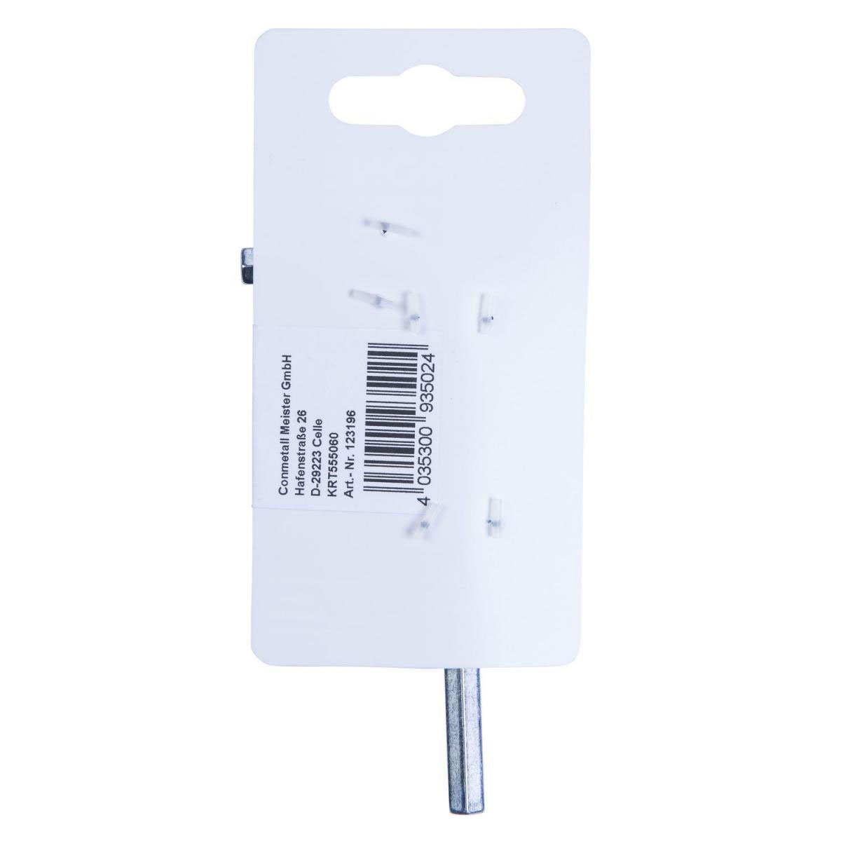 Krone Stiftschlüssel 6-kantig 6 mm Bild 3