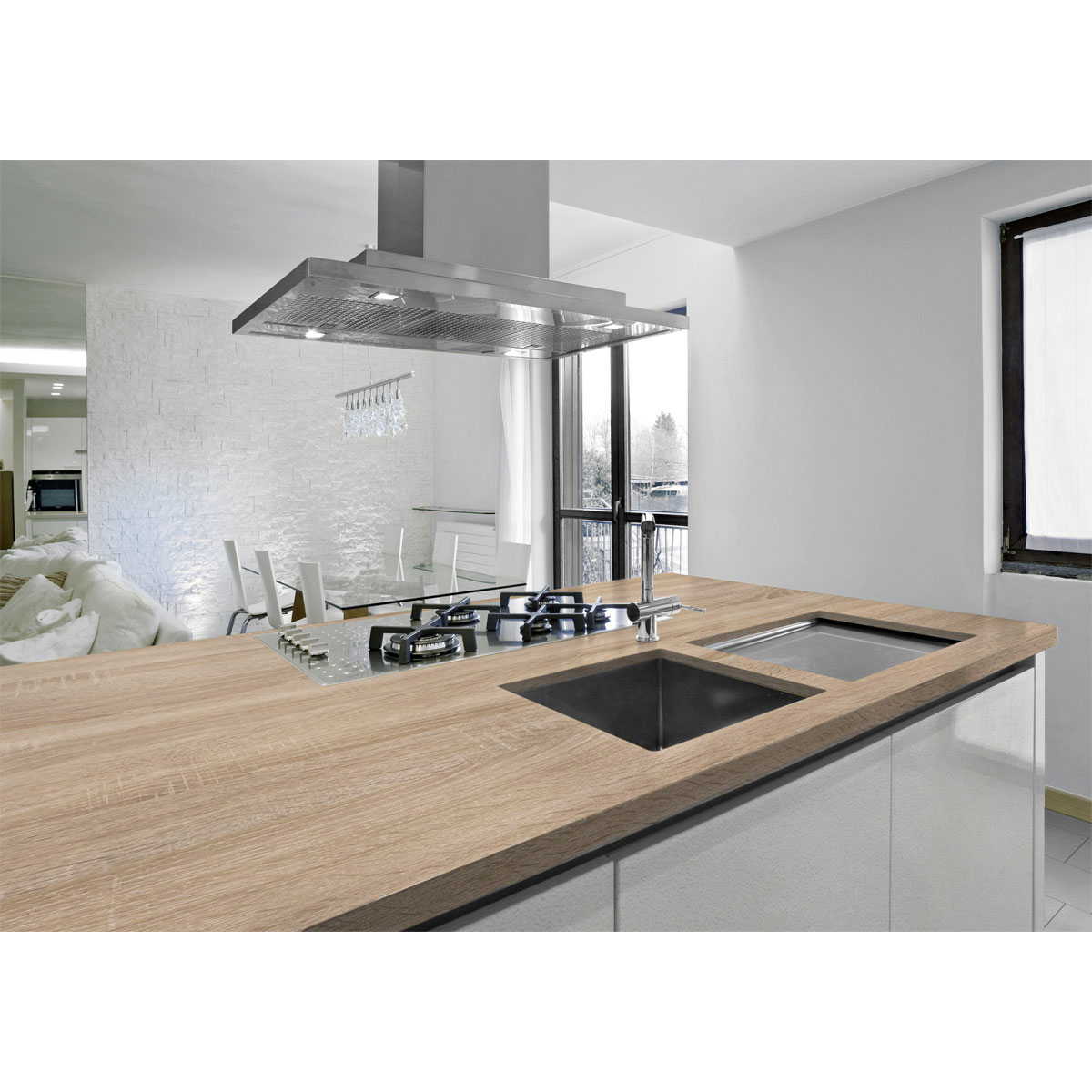 KAINDL Vielzweckplatte Sonoma Eiche hell 260 x 60 x 2,8 cm Bild 3