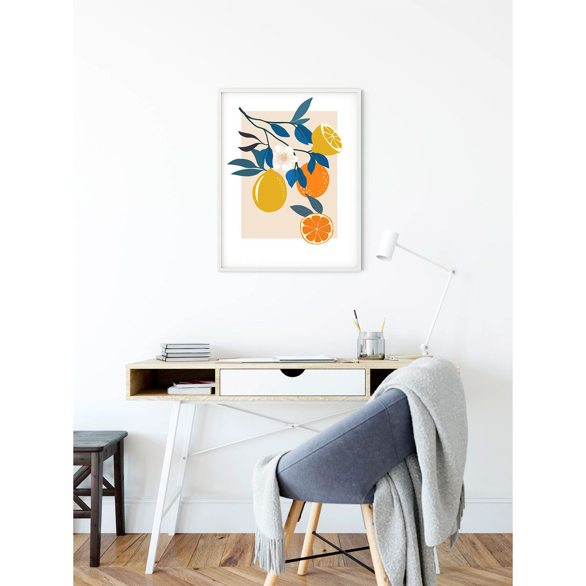 Komar  Wandbild Illustration Finest Fruits 50x70 cm