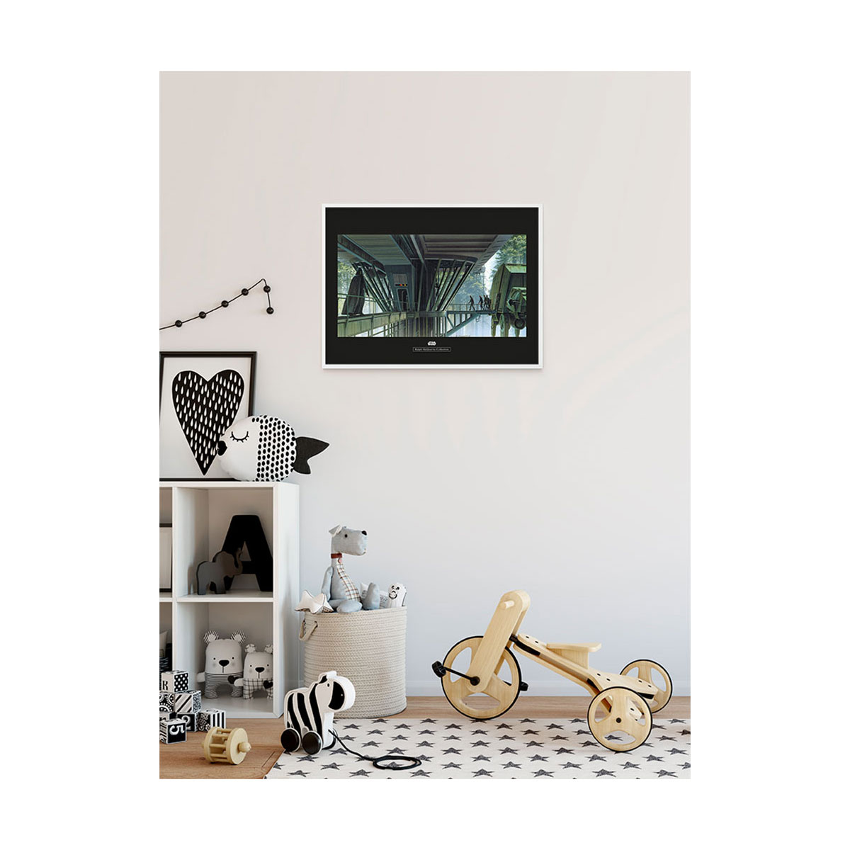 Komar  Wandbild Star Wars Classic Endor Dock 70x50 cm Bild 3