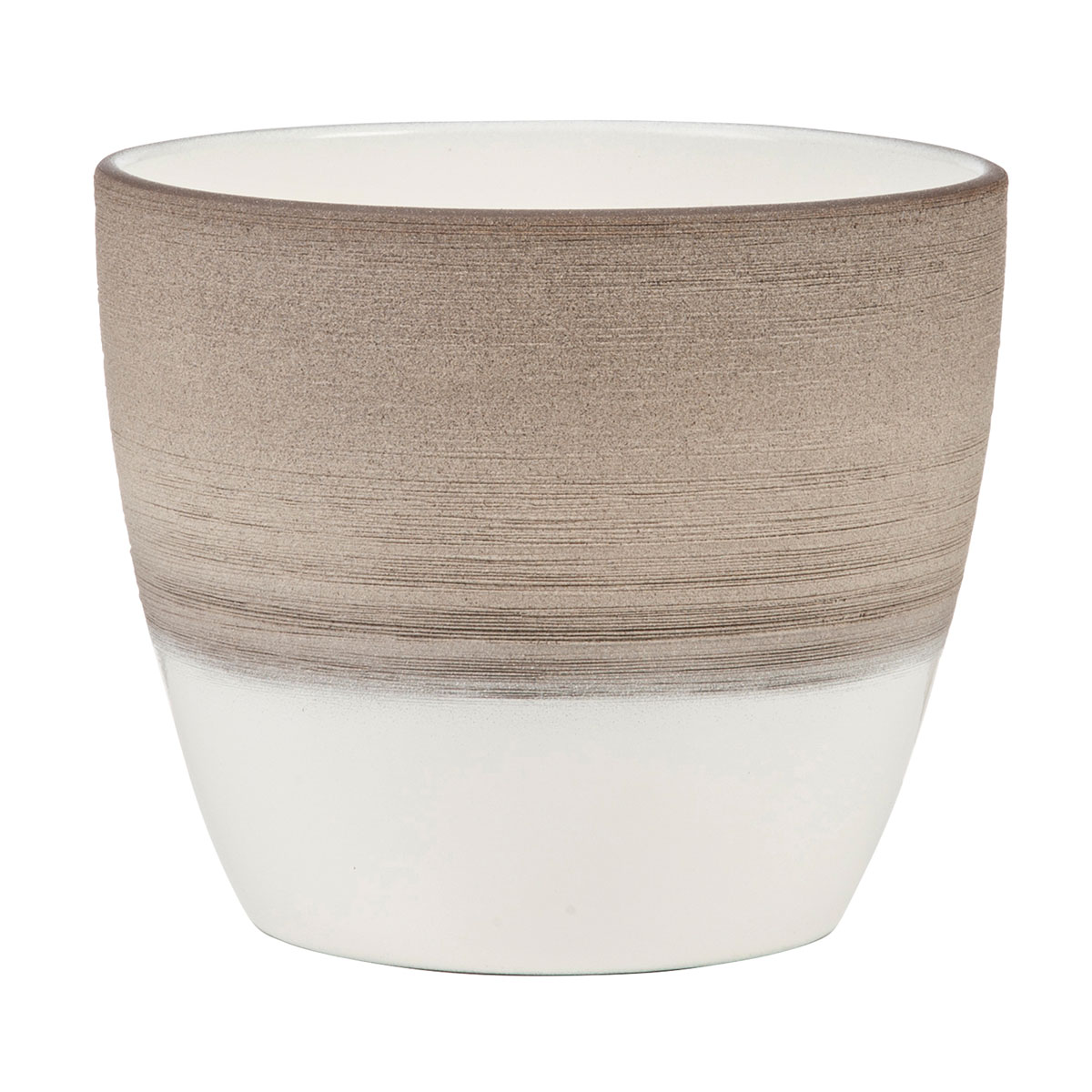 Scheurich Übertopf Espresso Cream 11 cm