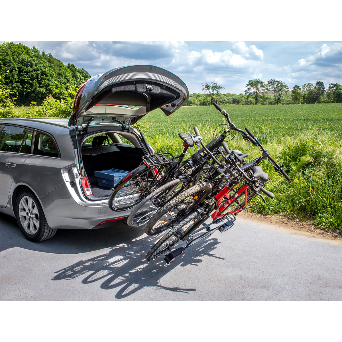 EUFAB Fahrrad-Kupplungsträger Luke für 4 Fahrräder Bild 4