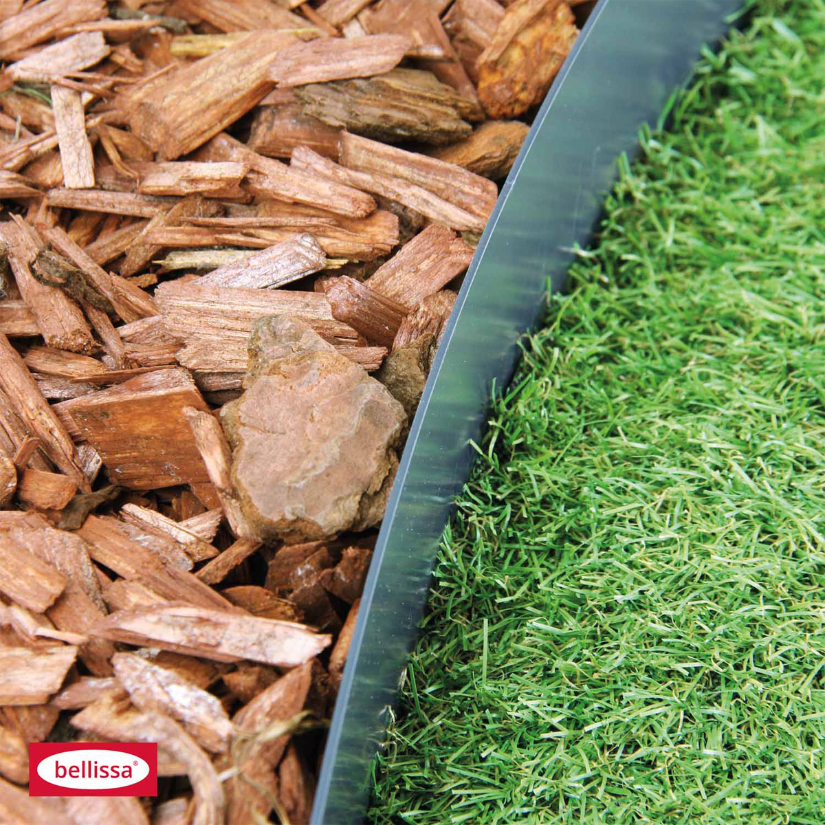 Rasenkante Spina anthrazit 103 x 16 cm 2er Set Bild 3