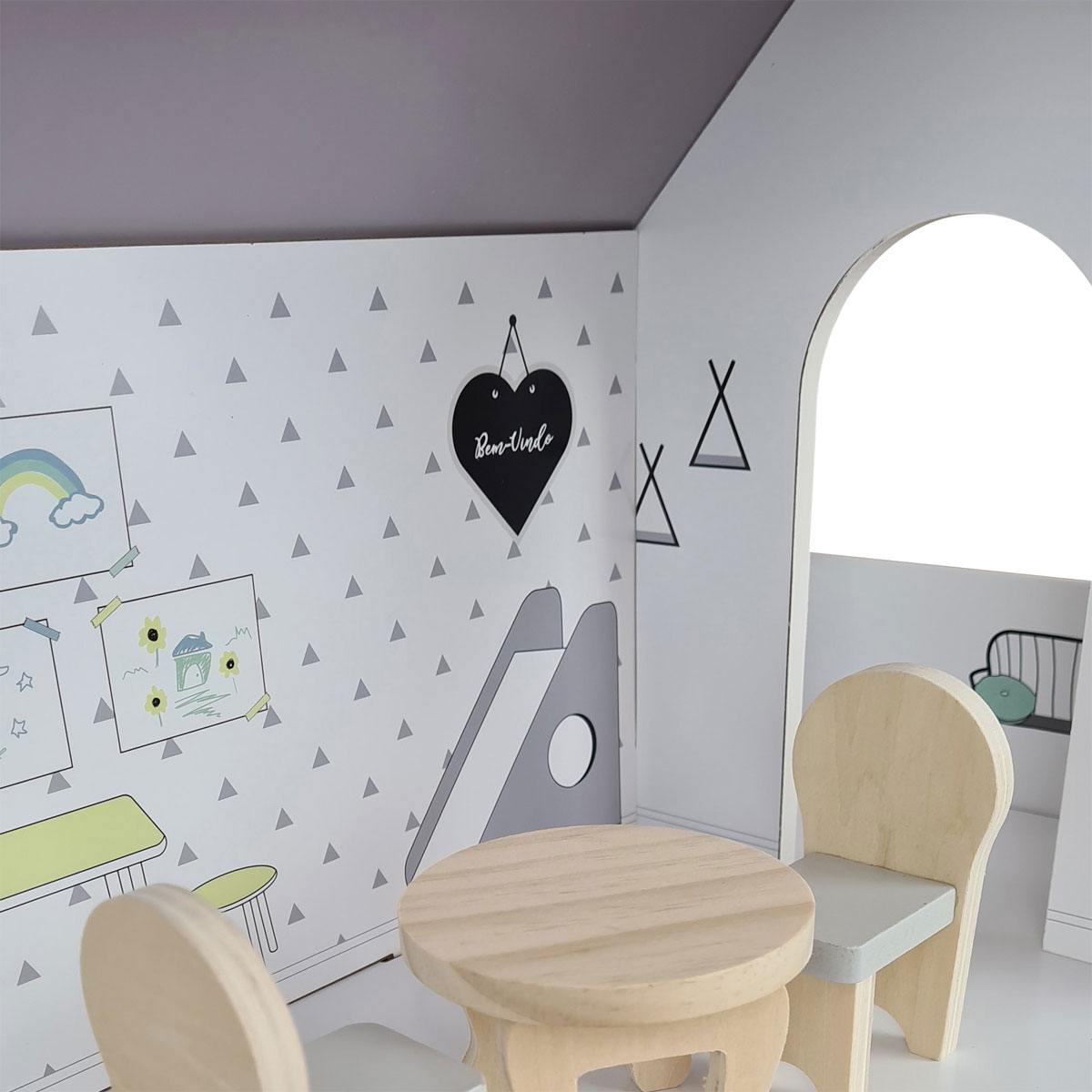 Coemo Puppenhaus „Anna“, 3 Etagen Bild 4