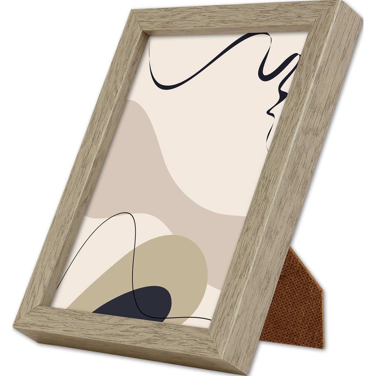 Bilderrahmen Madrid 13x18 cm Vintage Eiche Bild 2