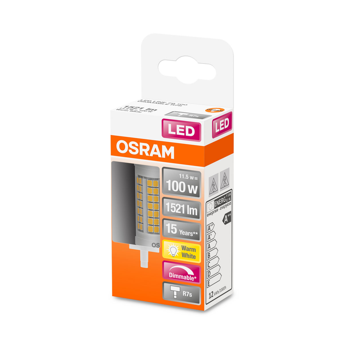 Osram LED-Leuchtröhre Spezial Line R7s 100W dimmbar Bild 2