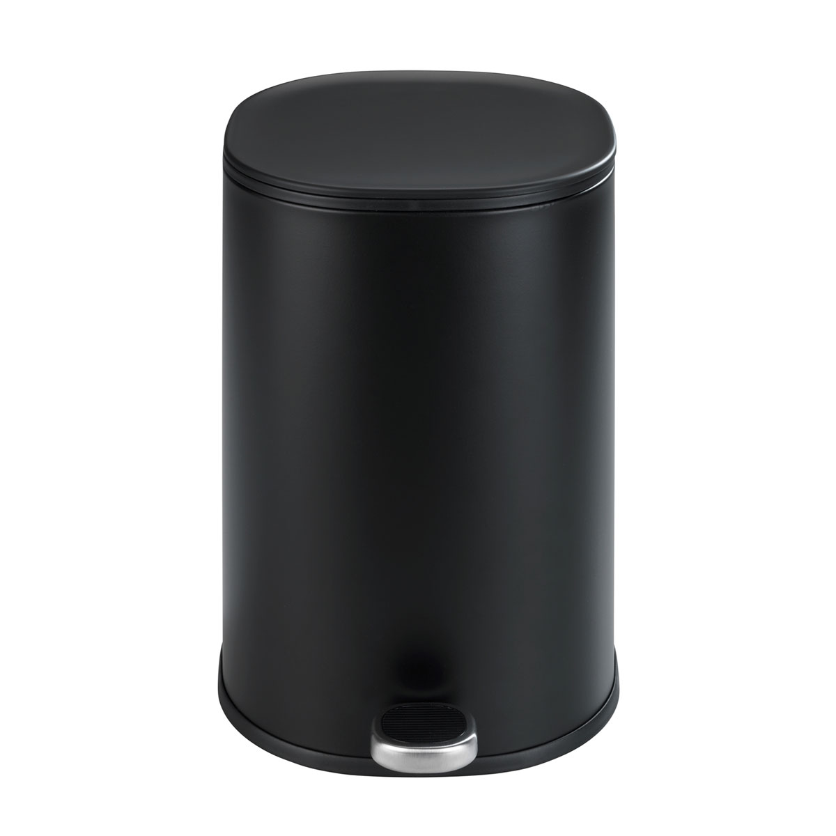 Wenko  Kosmetik Treteimer Nant Easy-Close Schwarz Matt 5 L Bild 1