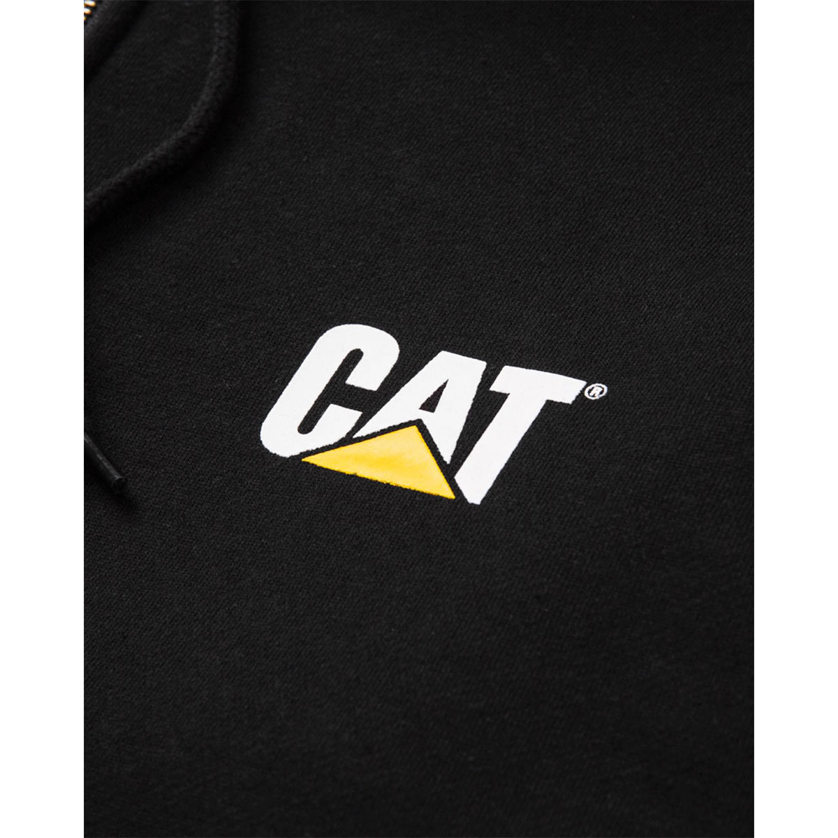 CAT Zip Hoodie Banner schwarz Gr. M Bild 8