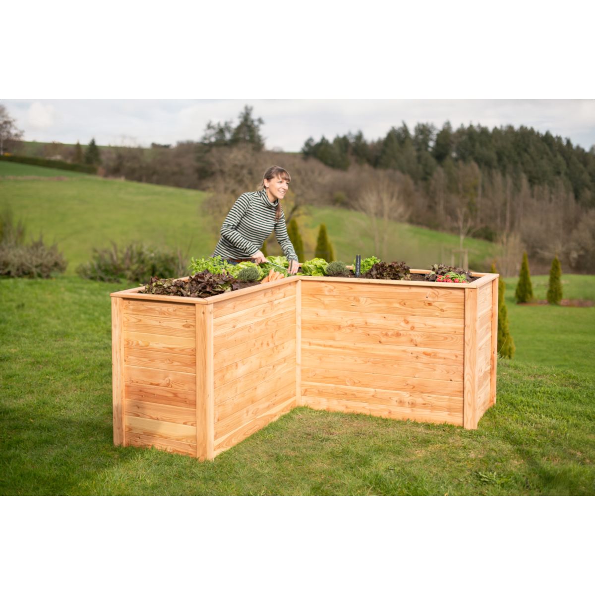 Westmann Hochbeet Klassik L 170,5x170,5x84cm Bild 3