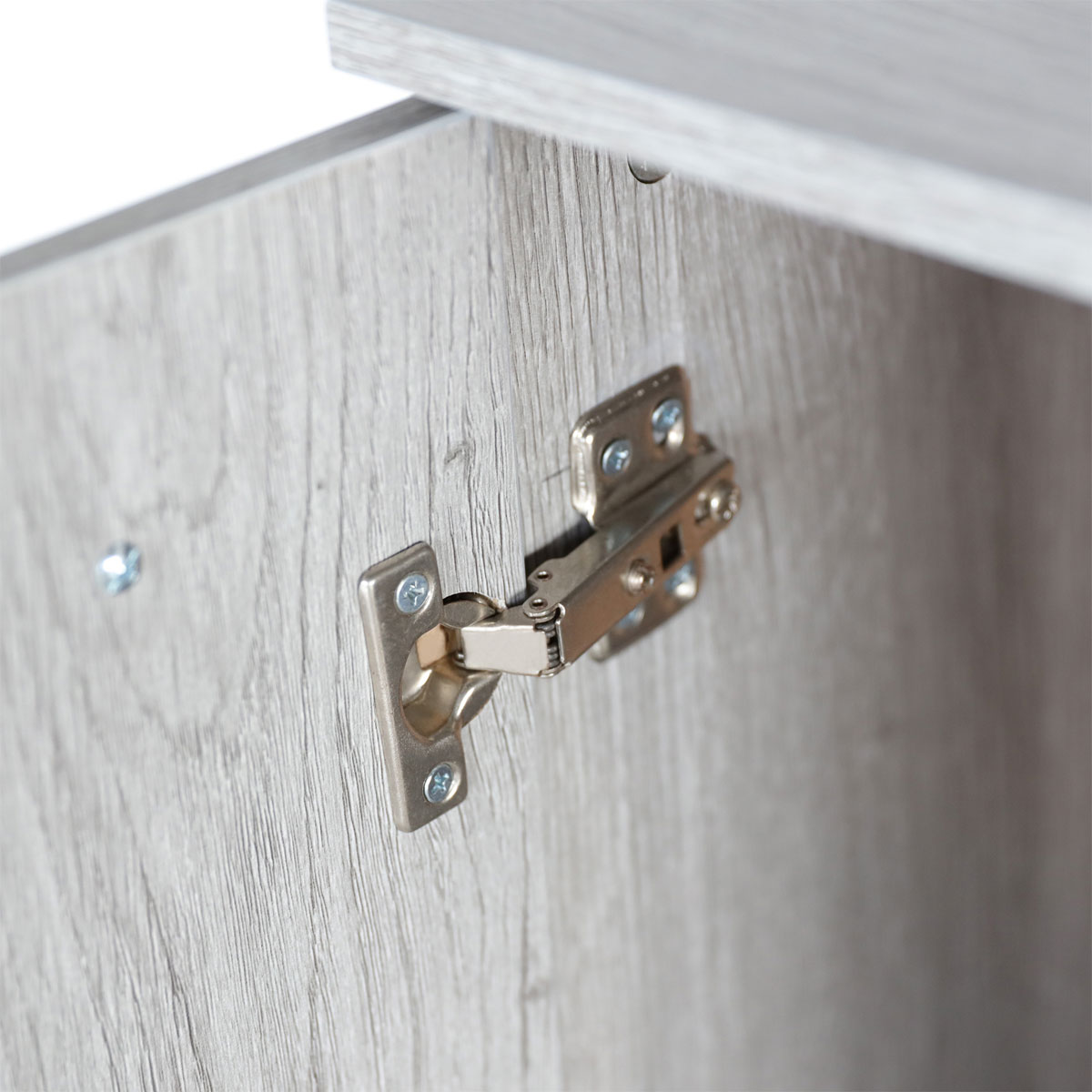 Better Home Weinregal mit feststellbaren Rollen grau marmoriert 37 x 60 x 82 cm Bild 8