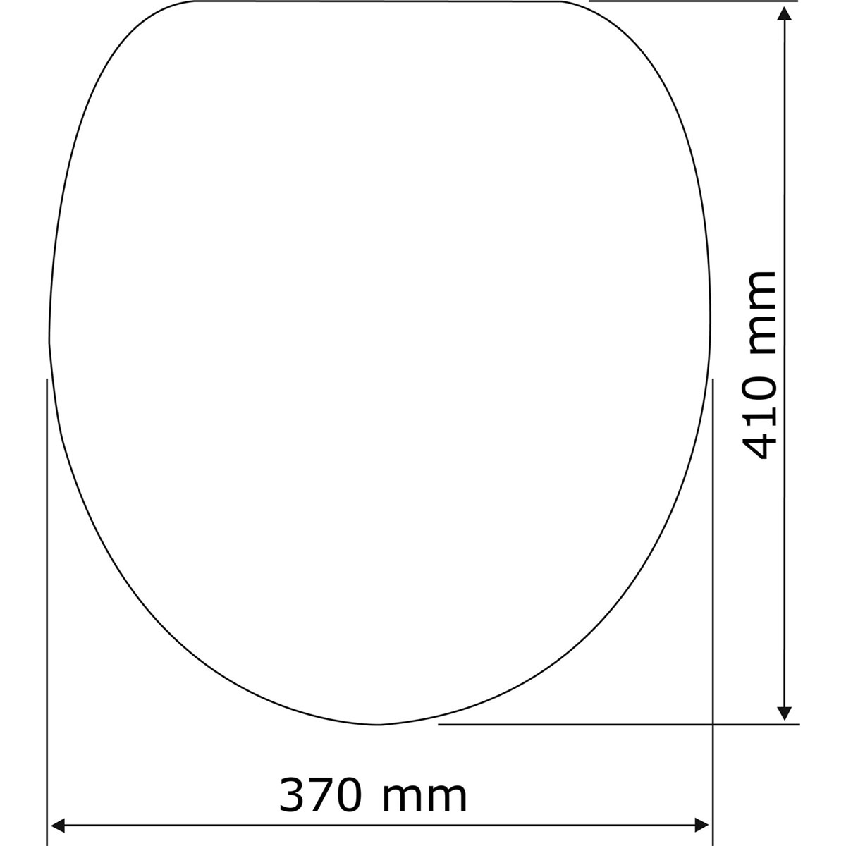 Wenko  WC-Sitz Prima Schwarz Matt MDF FSC Bild 4