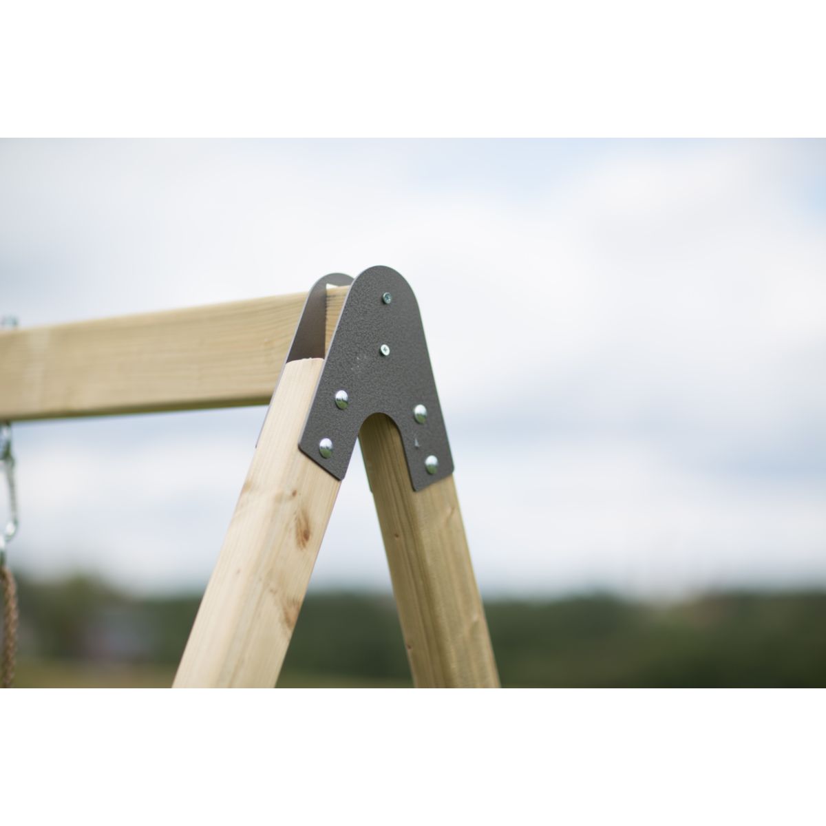 Wendi Toys Spielhaus Zebra inkl. Schaukel 192x350x242 cm Bild 10