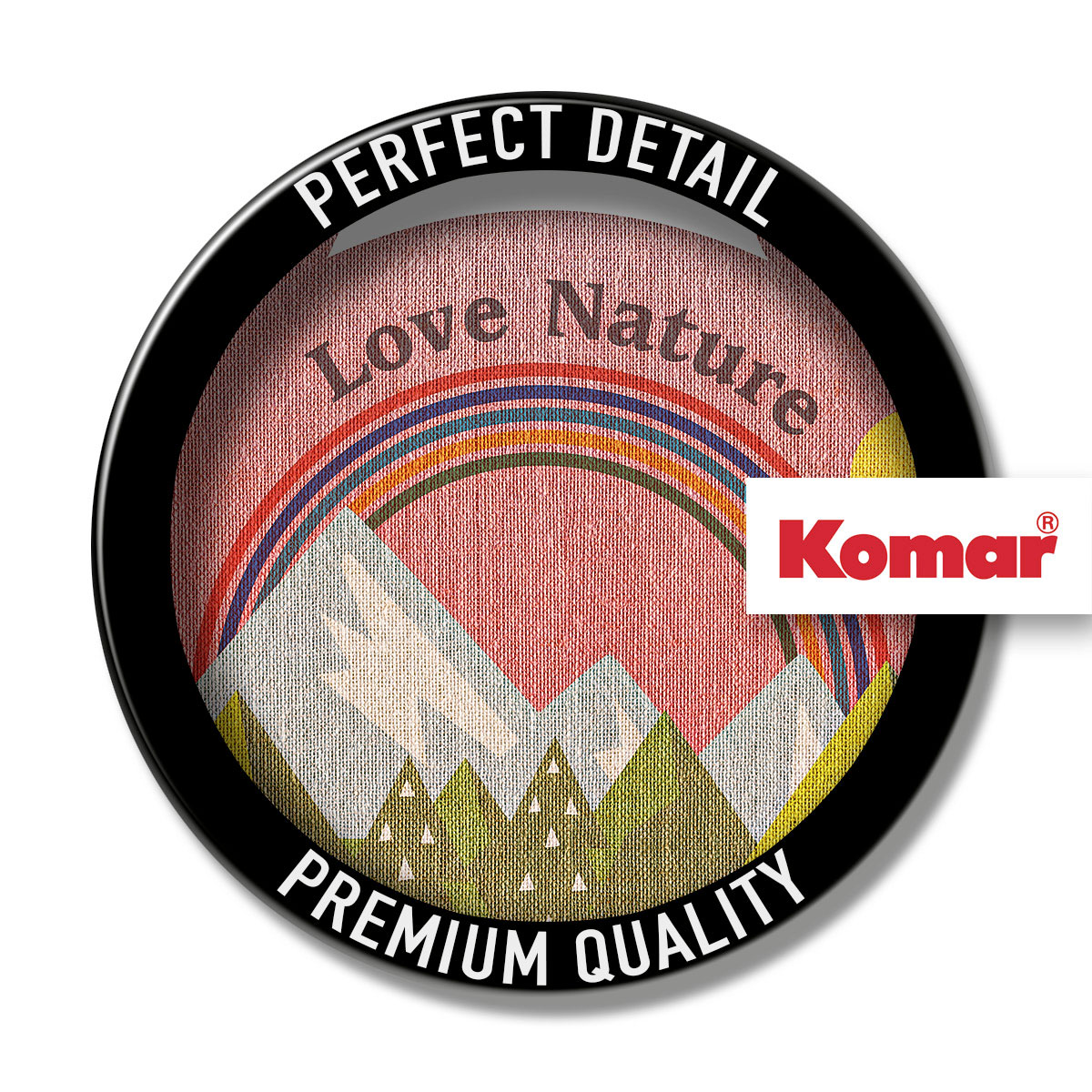 Komar  Selbstklebende Vlies Fototapete rund Mickey Head Summer Hike Durchmesser 125 cm Bild 3