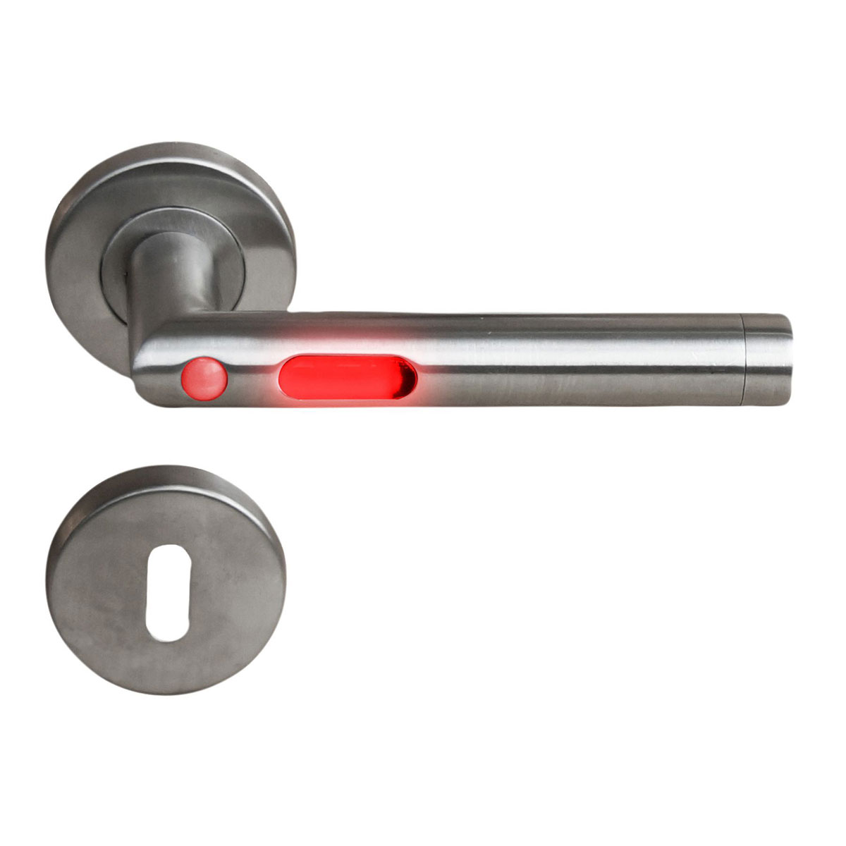 Alpertec Rosettengarnitur Move II mit Bewegungsmelder rot