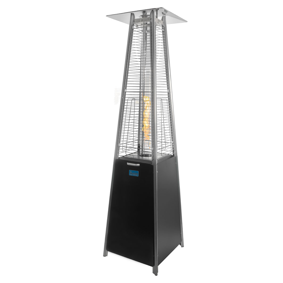 Flammenheizer CHEOPS II anthrazit Bild 1