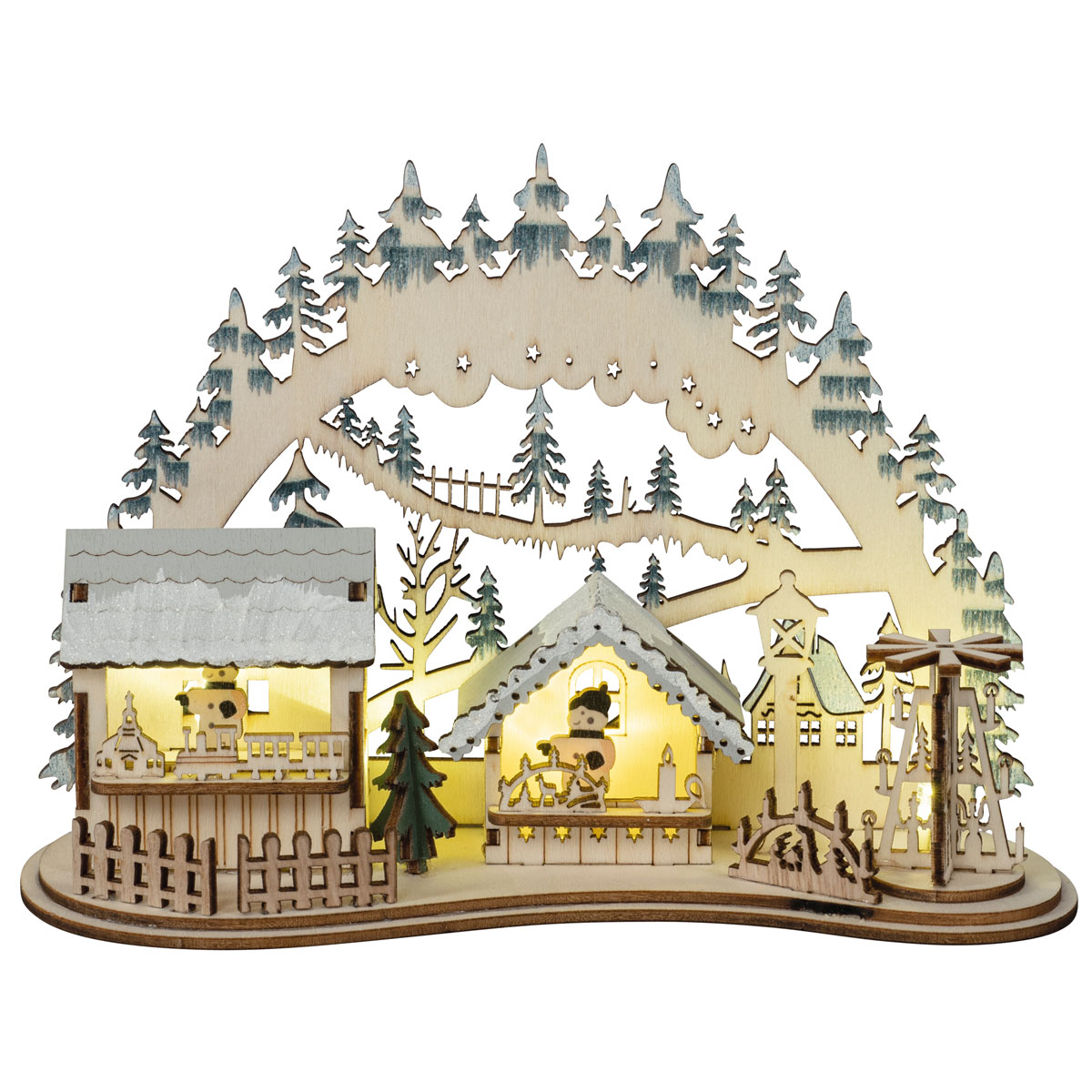 3D-Lichterbogen farbig 2fach sort fuer Bild 2