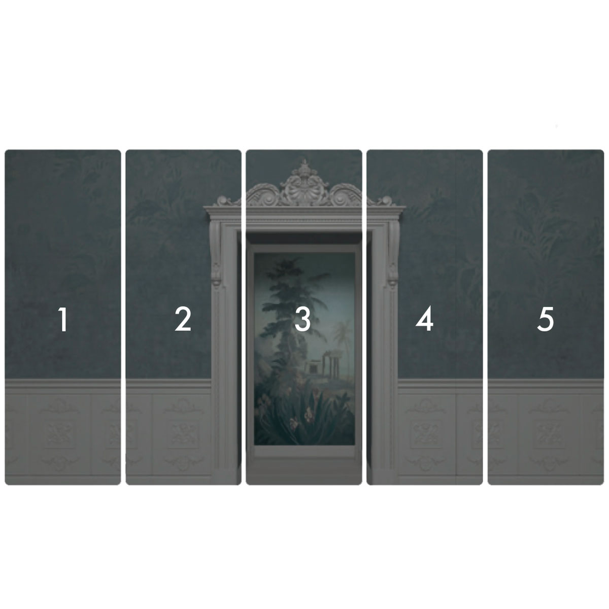 Komar  Vlies Fototapete Niche 500x280 cm Bild 3