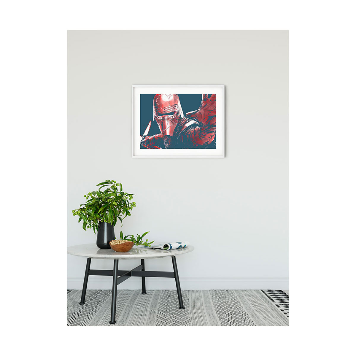 Komar  Wandbild Star Wars Faces Kylo 40x30 cm