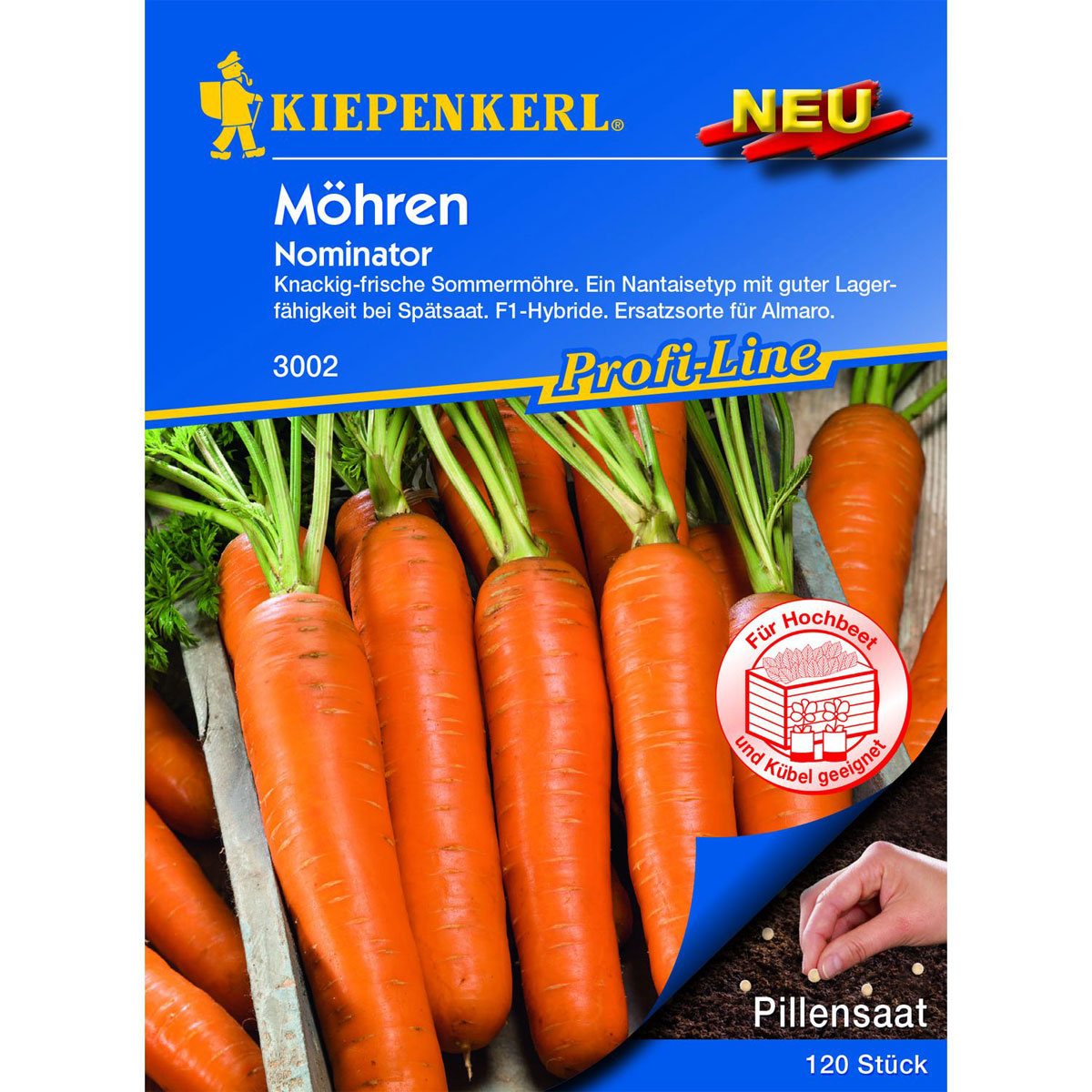 Kiepenkerl Moehre Nominator Pillensaat