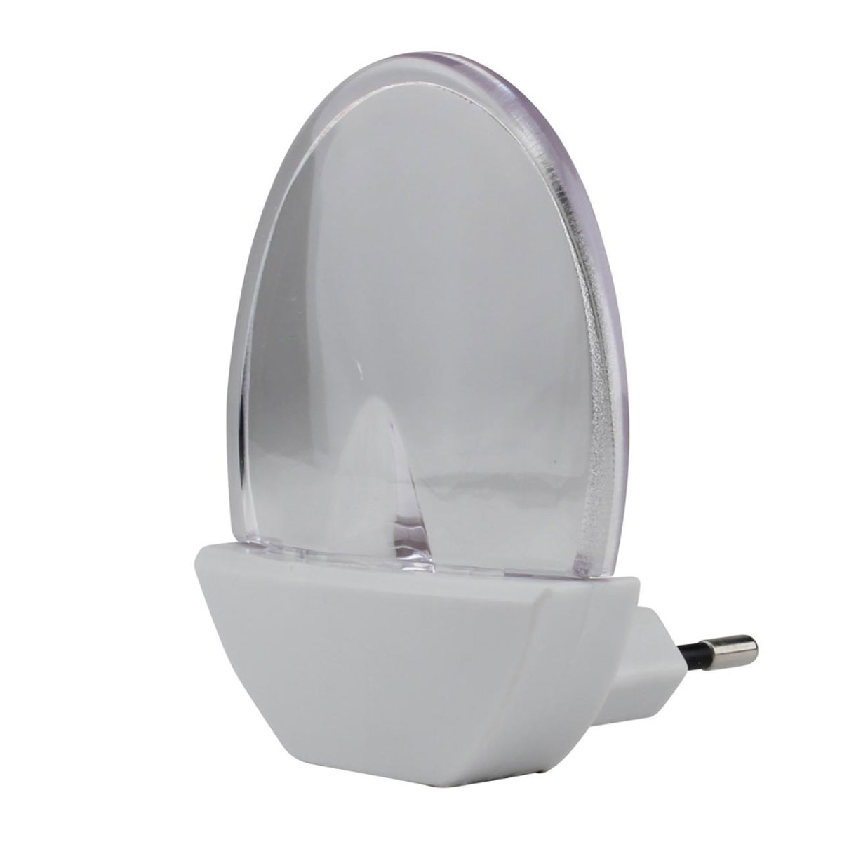 Unitec LED-Nachtlicht oval weiß