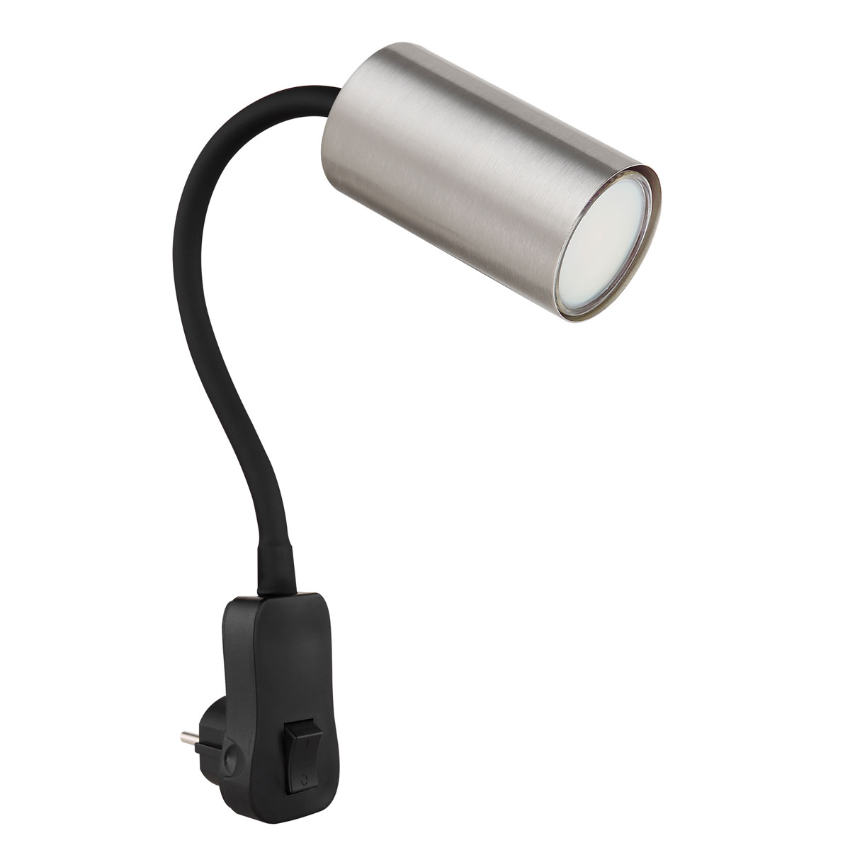 Globo Lighting Wandleuchte Robby schwarz, nickel Bild 1